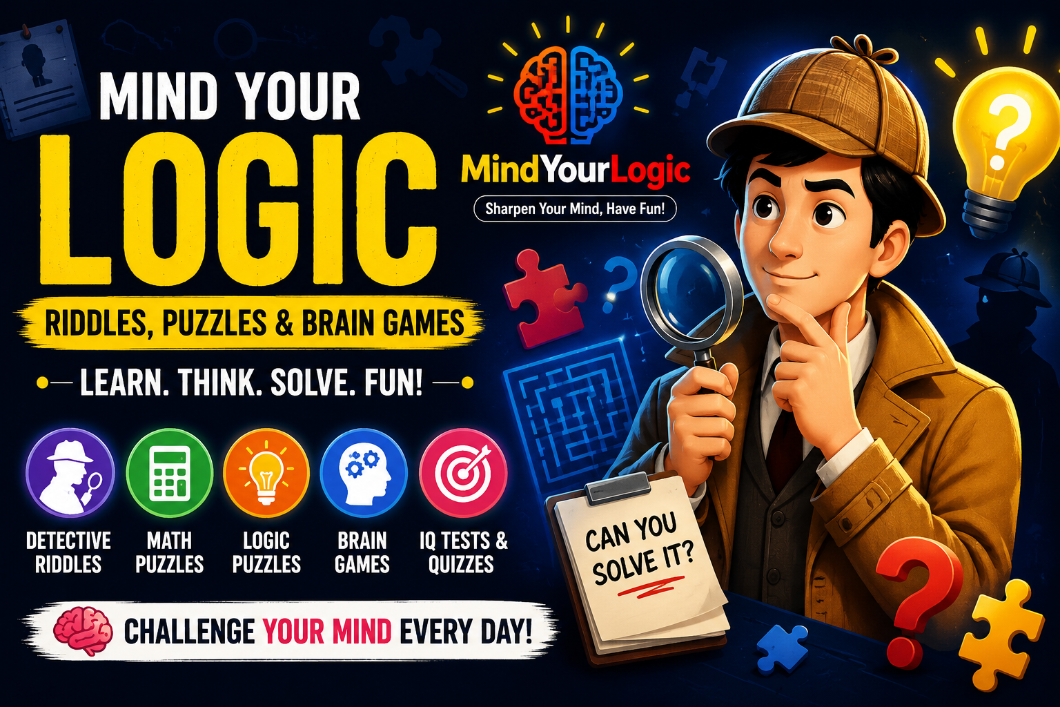 Making Learning Fun Through Riddles, Puzzles, and Brain Games
